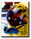 Brian Taylor speed ski tuck pose